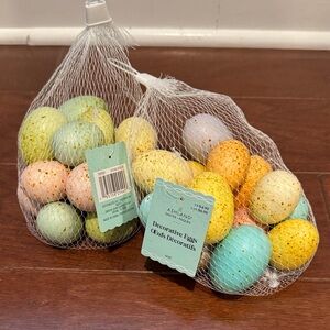 Ashland Speckled Decorative Egg Collection 2 bags pastel colors 28 eggs total